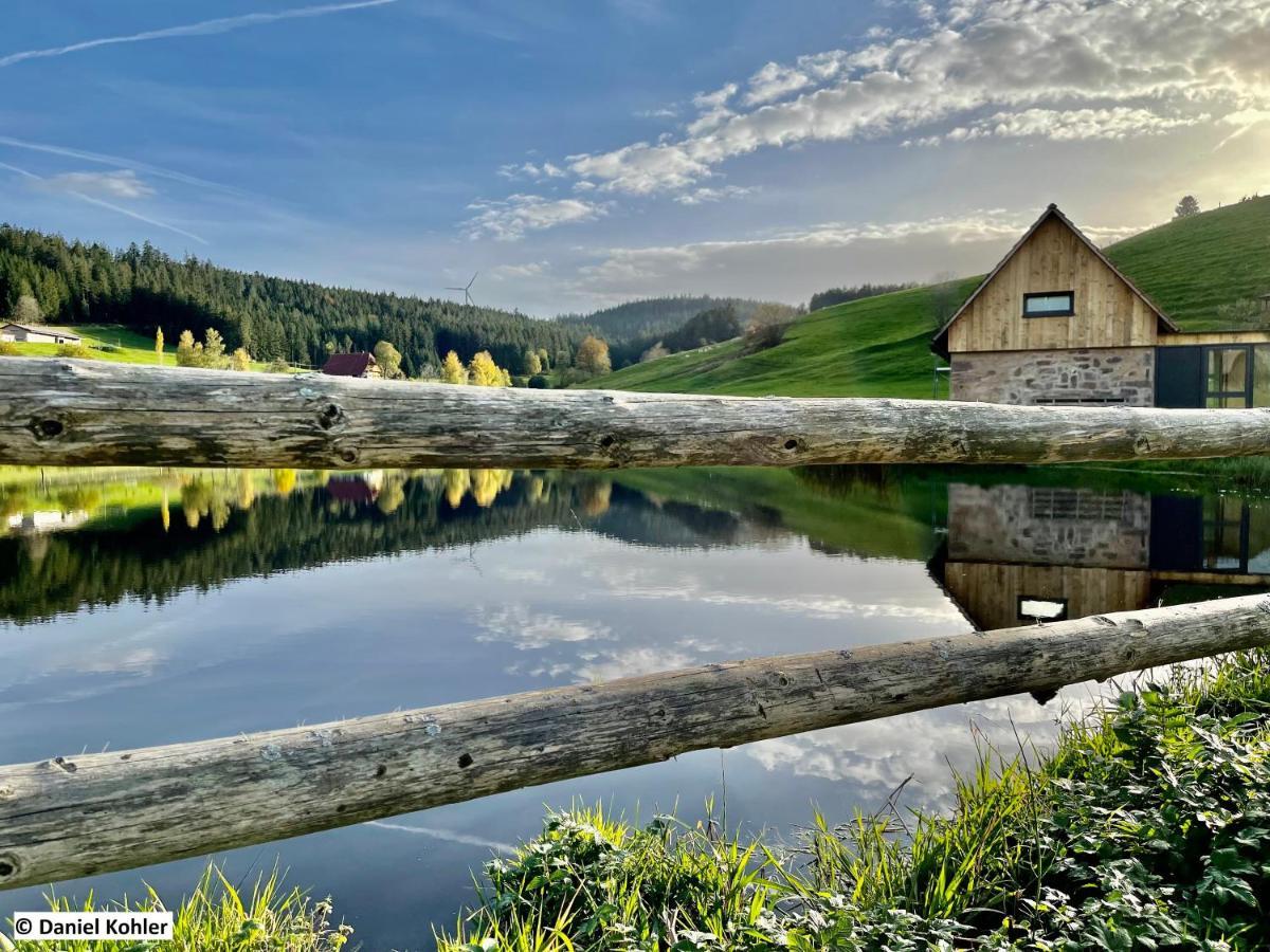 Ferienhaus Im Schwarzwald Am See "Backhaeusle" Villa Hornberg Exterior foto