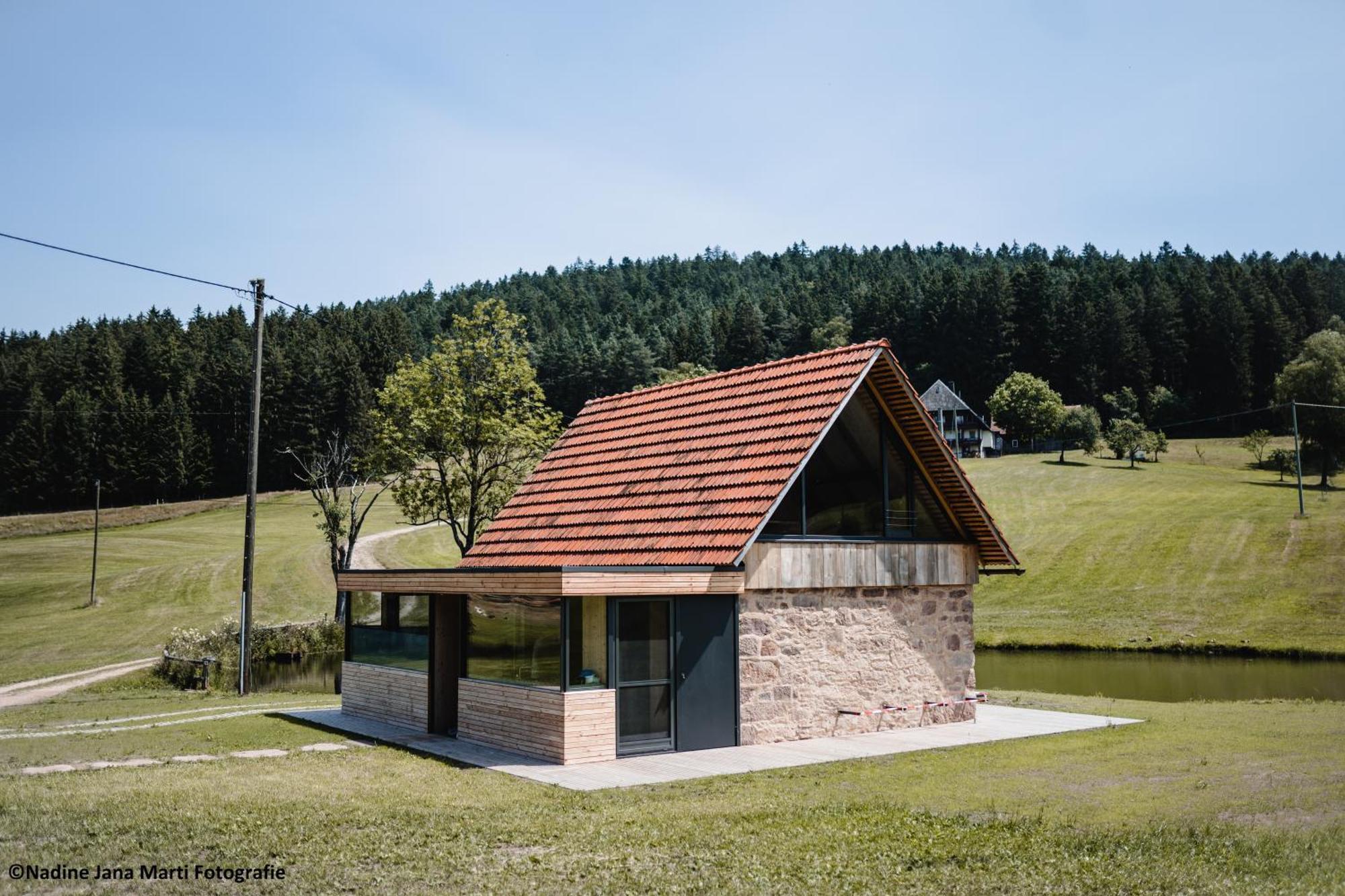 Ferienhaus Im Schwarzwald Am See "Backhaeusle" Villa Hornberg Exterior foto
